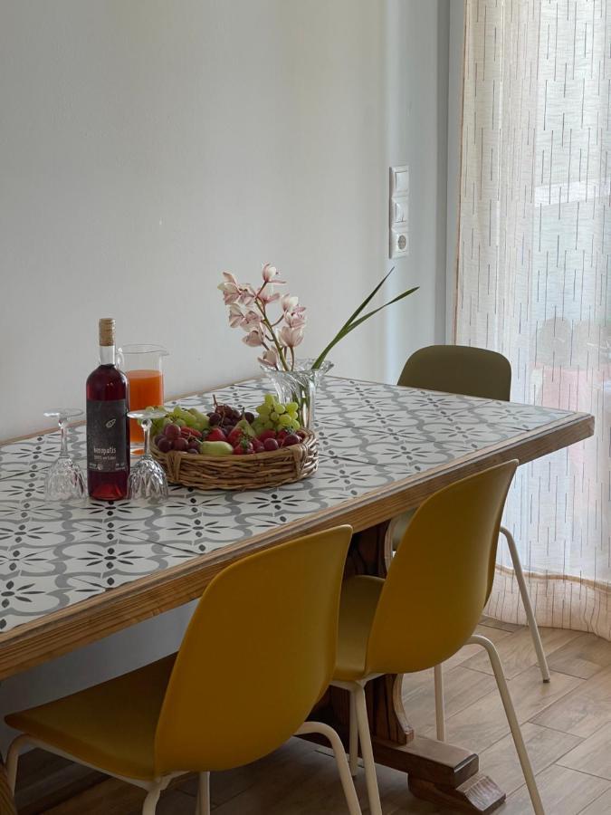 Cosy Apartment With Sea View Close To The Beach Nikiana Exterior foto
